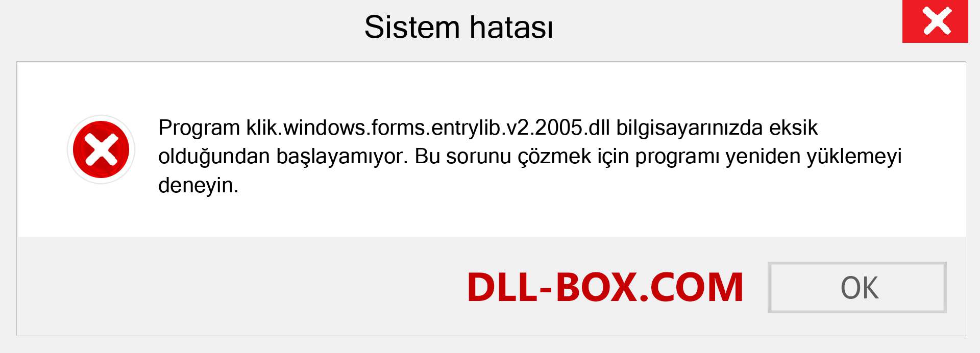 klik.windows.forms.entrylib.v2.2005.dll dosyası eksik mi? Windows 7, 8, 10 için İndirin - Windows'ta klik.windows.forms.entrylib.v2.2005 dll Eksik Hatasını Düzeltin, fotoğraflar, resimler